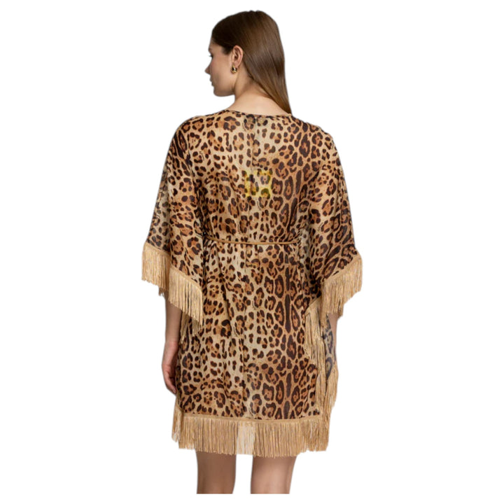 CAFTANO CON FRANJAS DORADAS LEO SOUL