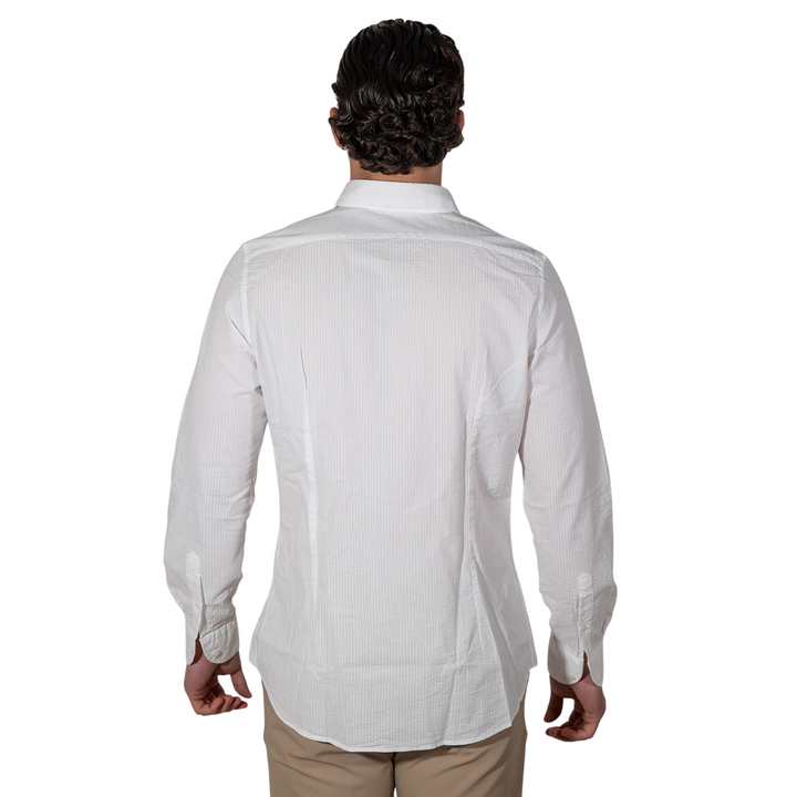 Camisa M/L Cuello abotonado Blanco