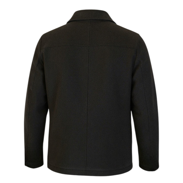 CHAQUETA CON CREMALLERA MARRÓN