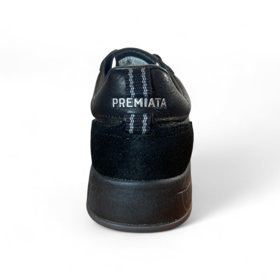 Zapatillas deportivas para hombre de piel negra NOUS Negro 7732