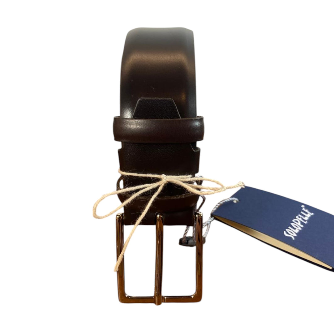 CINTURA DE PIEL VERDADERA CON CABEZA MORO LÁSER