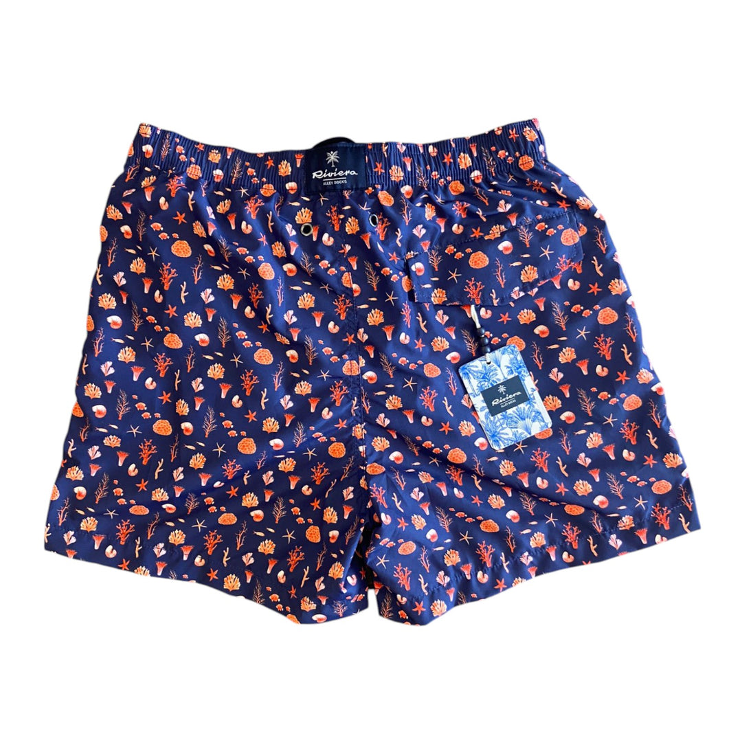 TRAJE DE BAÑO CORALES AZULES