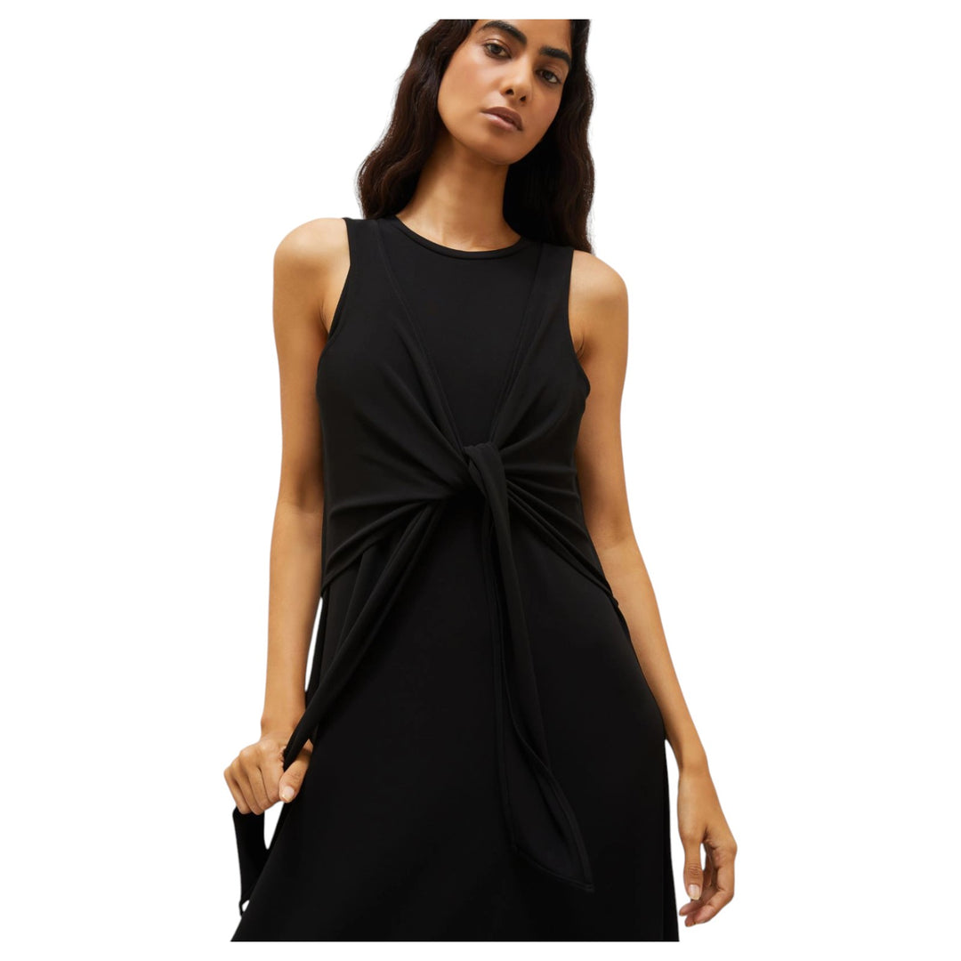 Vestido de jersey OCROMA NEGRO