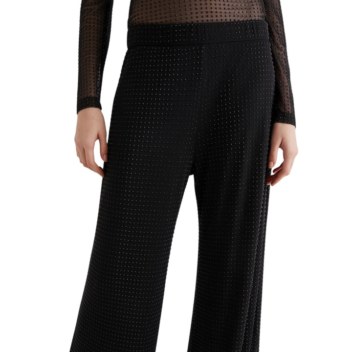 Pantalón de jersey VERNA NEGRO