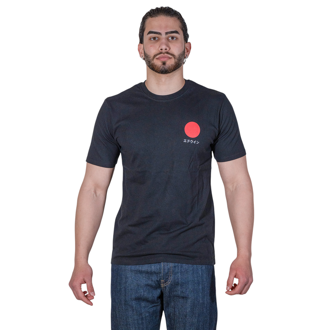 CAMISETA JAPANESE SUN Negra