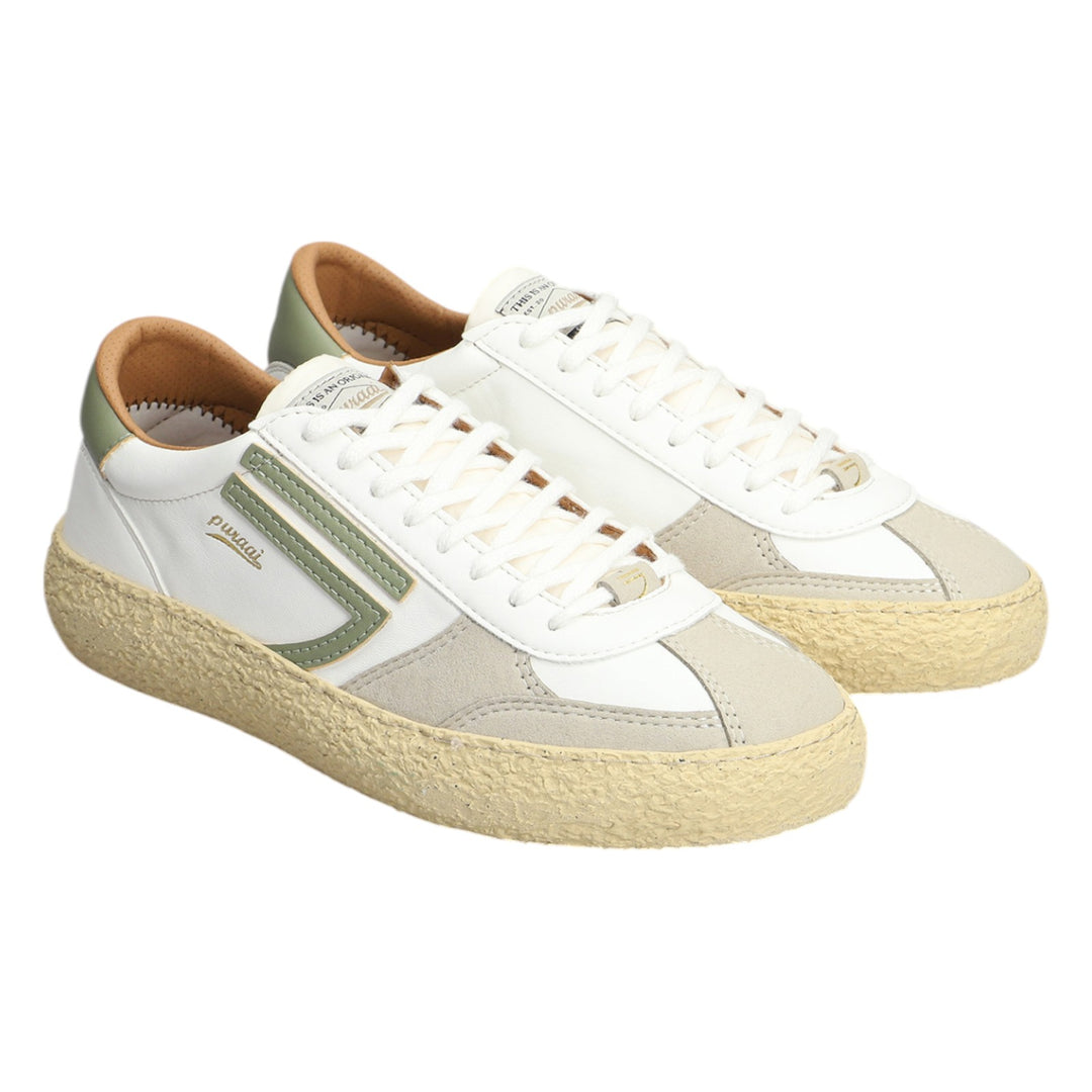 ZAPATILLAS DEPORTIVAS CLÁSICAS OLIVE SPRIG BLANCO-VERDE