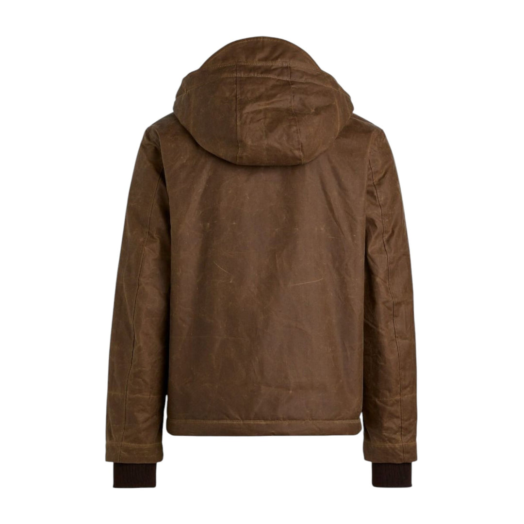 Manufactura Ceccarelli Blazer Abrigo marrón Chaqueta 7066 WX Darktan