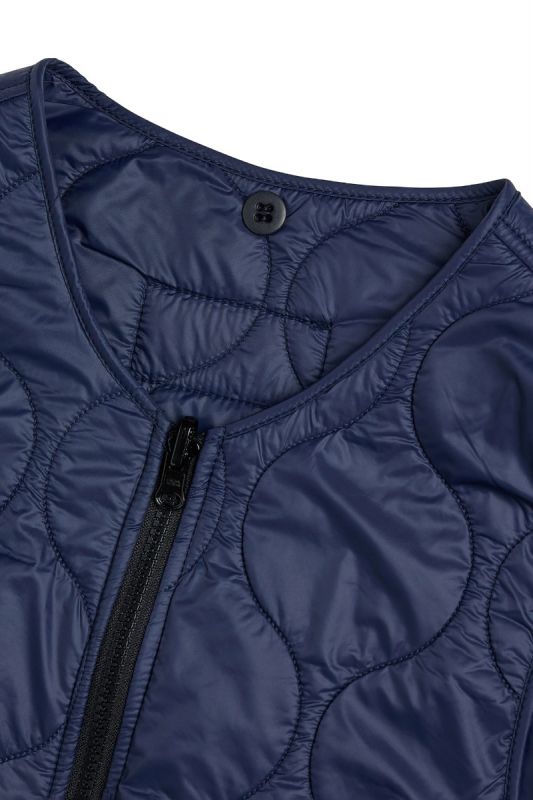 CHALECO PARA TODAS LAS ESTACIONES AZUL MARINO/VERDE CLARO