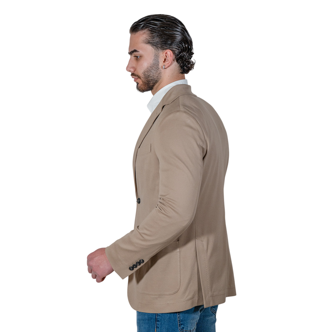 CHAQUETA PIQUET Beige