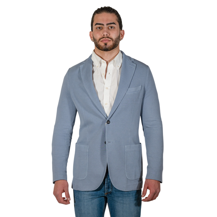 CHAQUETA OXFORD Azul
