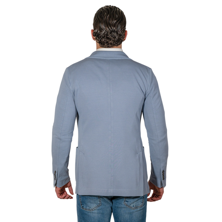 CHAQUETA OXFORD Azul