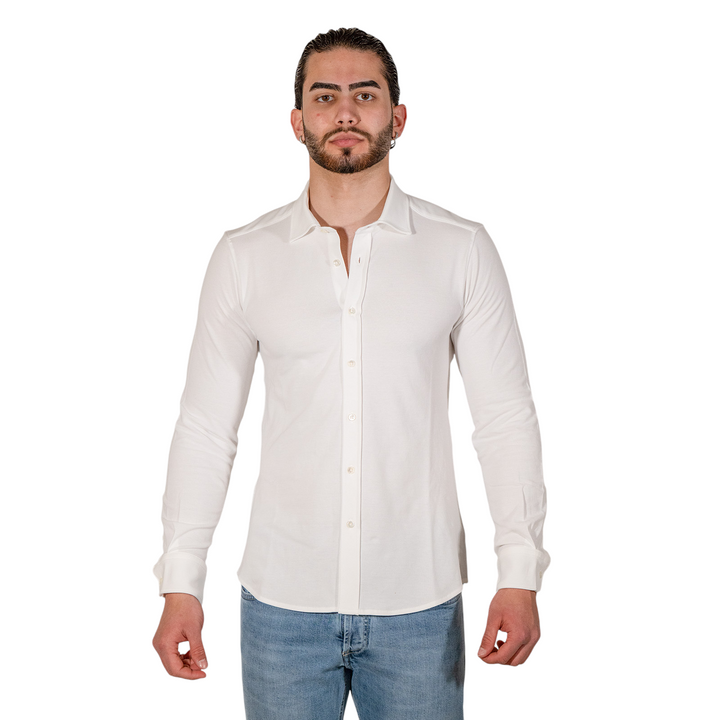CAMISA PIQUET Blanco