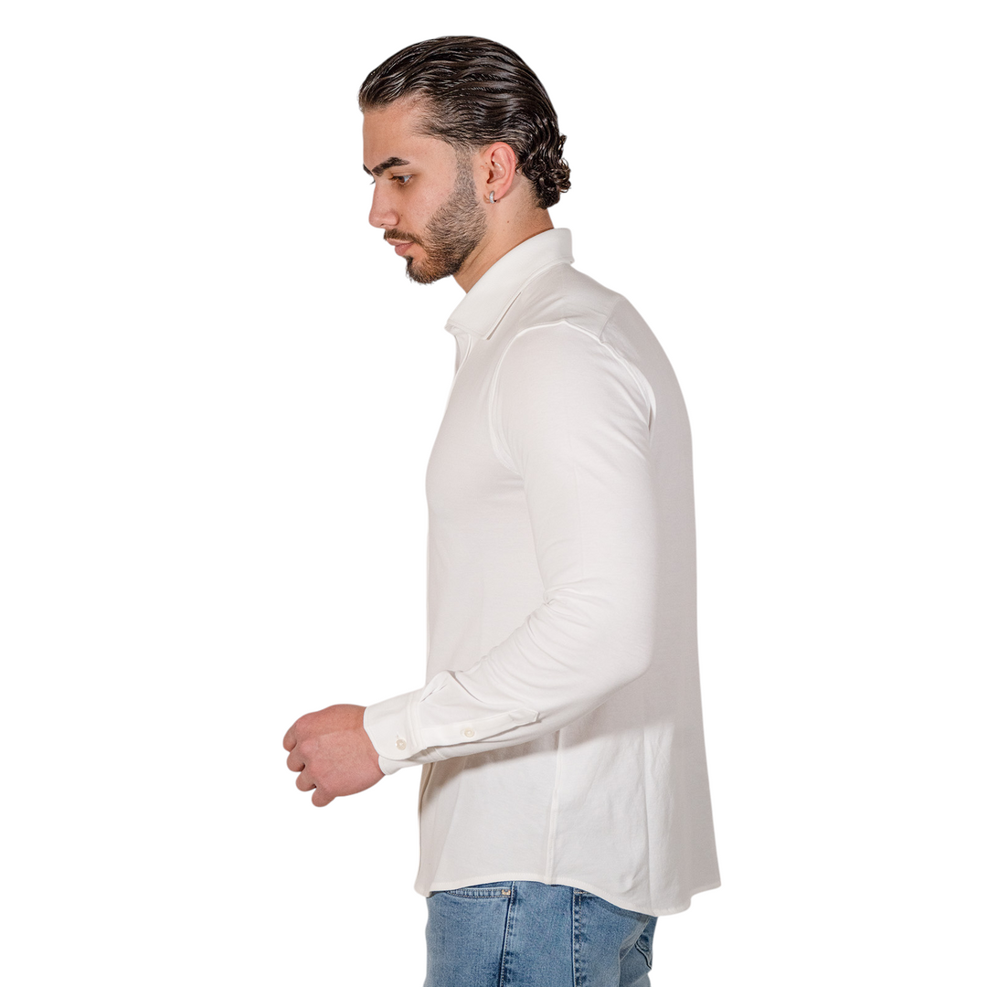 CAMISA PIQUET Blanco