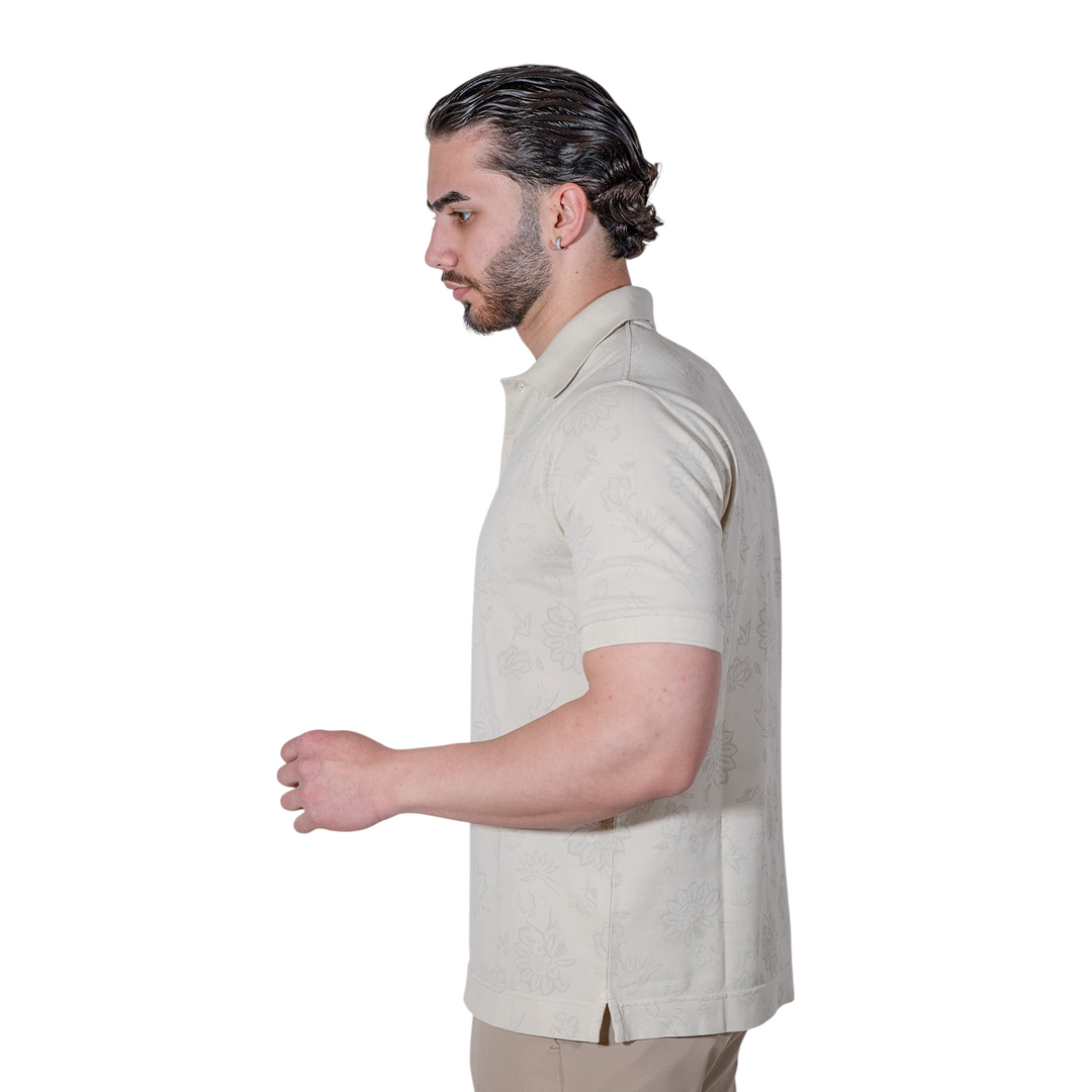 POLO PIQUET FIORE Beige