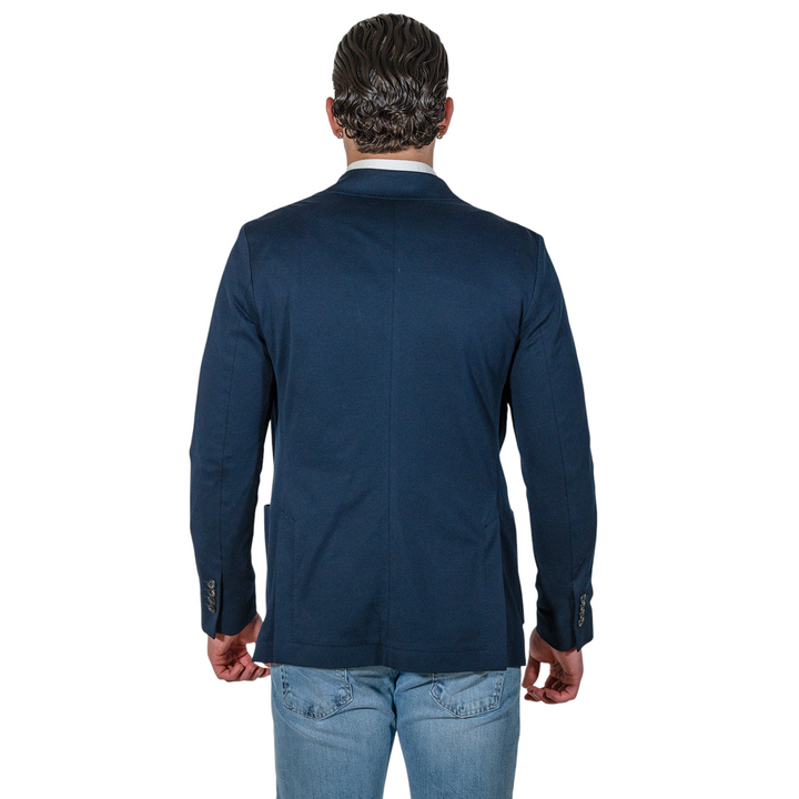 CHAQUETA PIQUET Azul