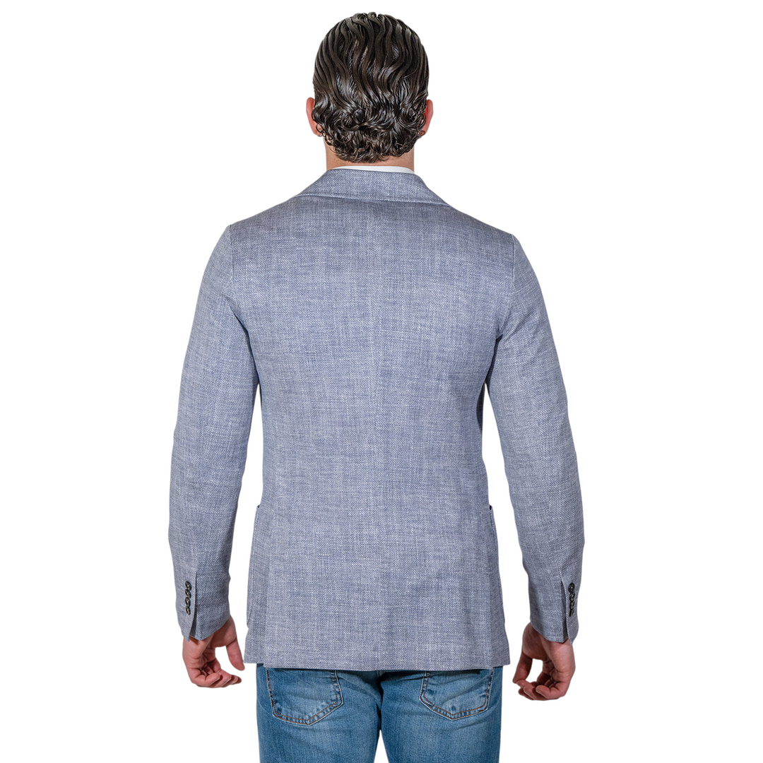 CHAQUETA PIQUET Azul