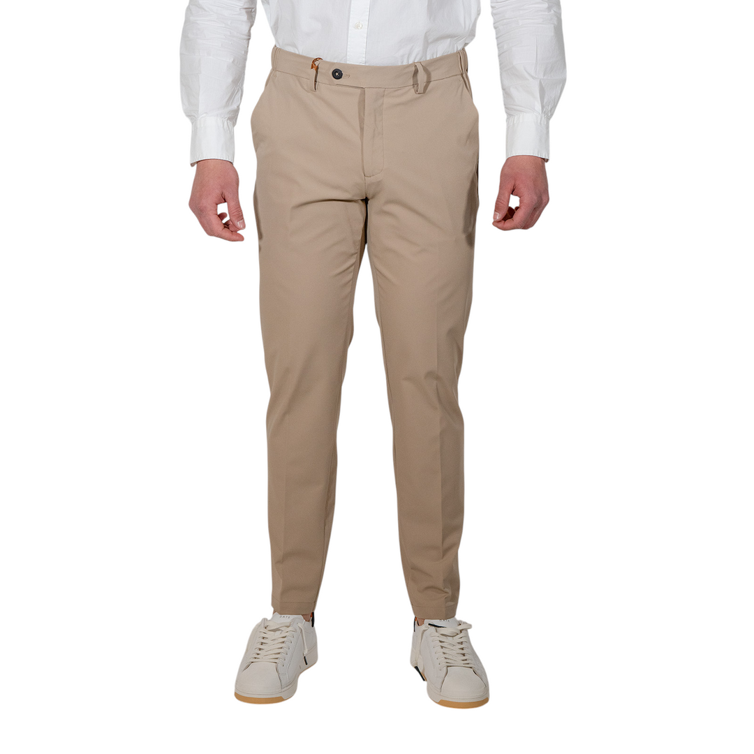 PANTALÓN DE TEJIDO TÉCNICO ELÁSTICO Beige