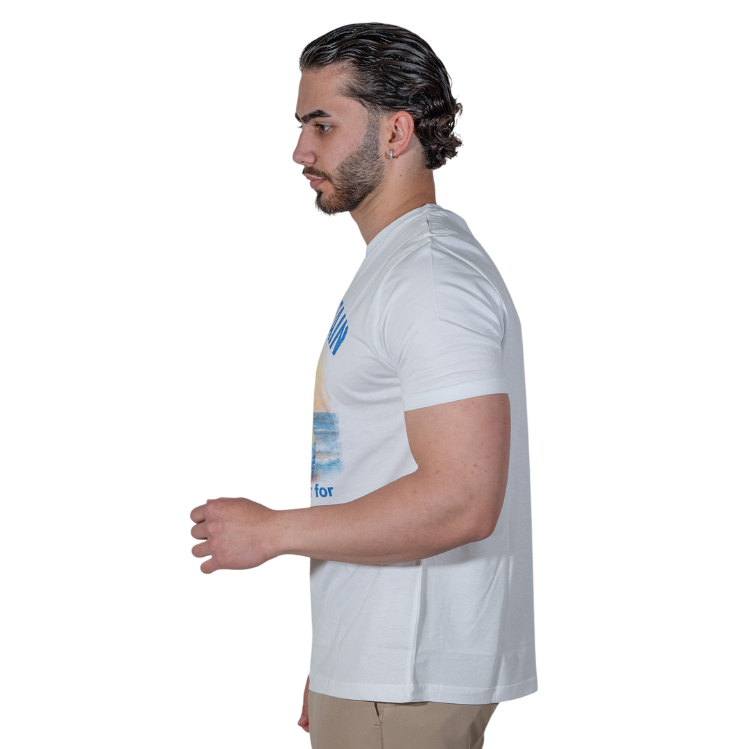 CAMISETA ESTAMPADA VODKA BLANCA