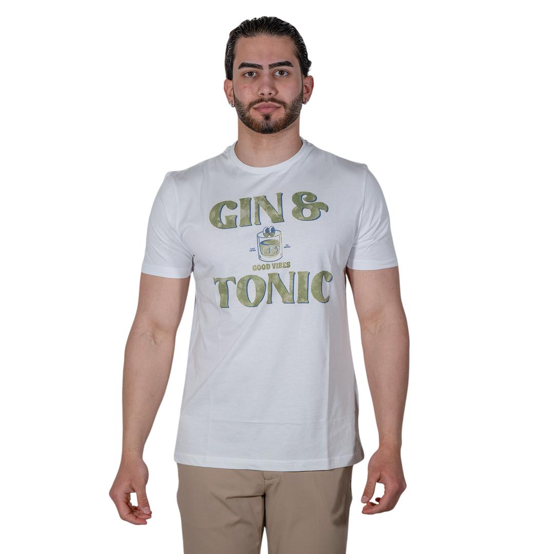 CAMISETA ESTAMPADA GIN&TONIC GREEN