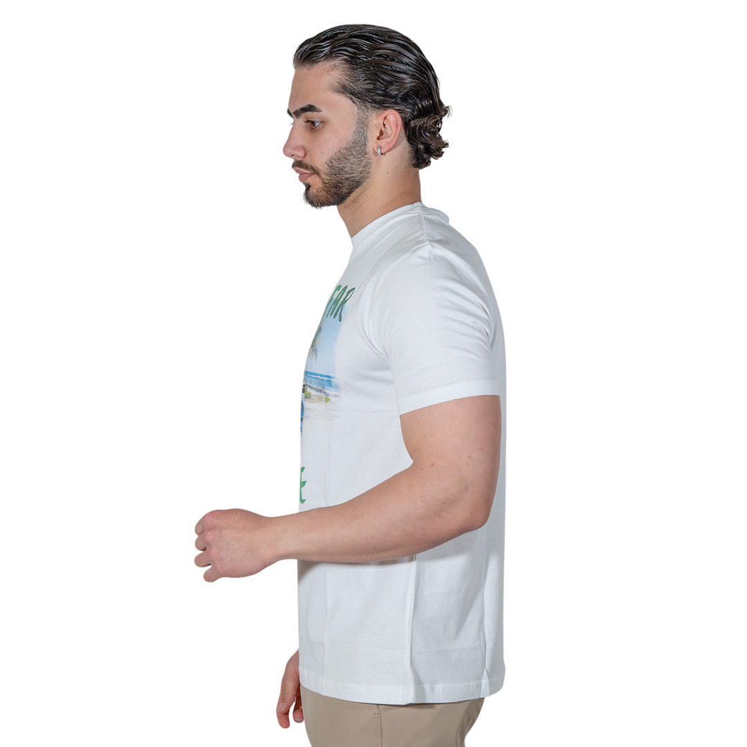 CAMISETA IMPRESA DOLCE FAR NIENTE BLANCA