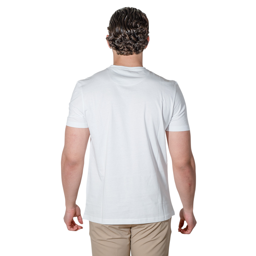 CAMISETA ESTAMPADA CHAMPAGNE BLANCO