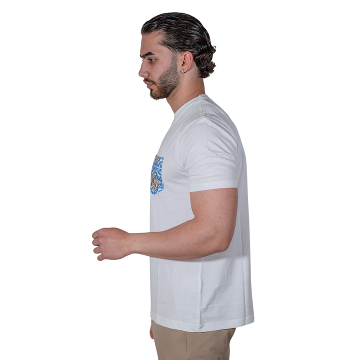 CAMISETA IMPRESA LASAGNA NARANJA