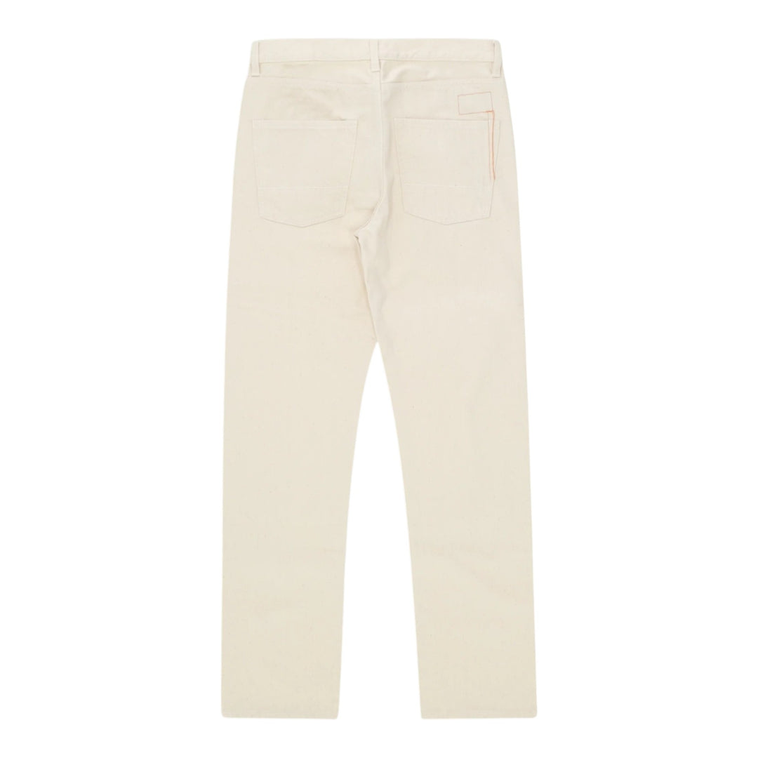 965 John Japan Denim Selvedge 5 Bolsillos Regular Fit Ecrù - L33''