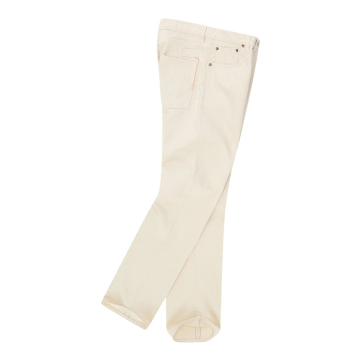 965 John Japan Denim Selvedge 5 Bolsillos Regular Fit Ecrù - L33''