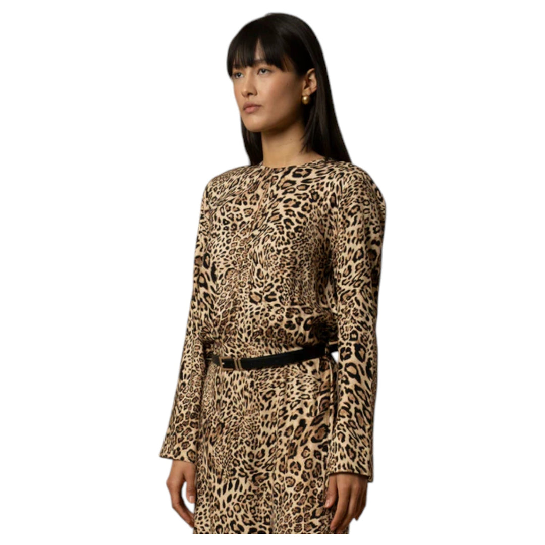 VESTIDO CALIXI CON ESTAMPADO DE MANCHAS