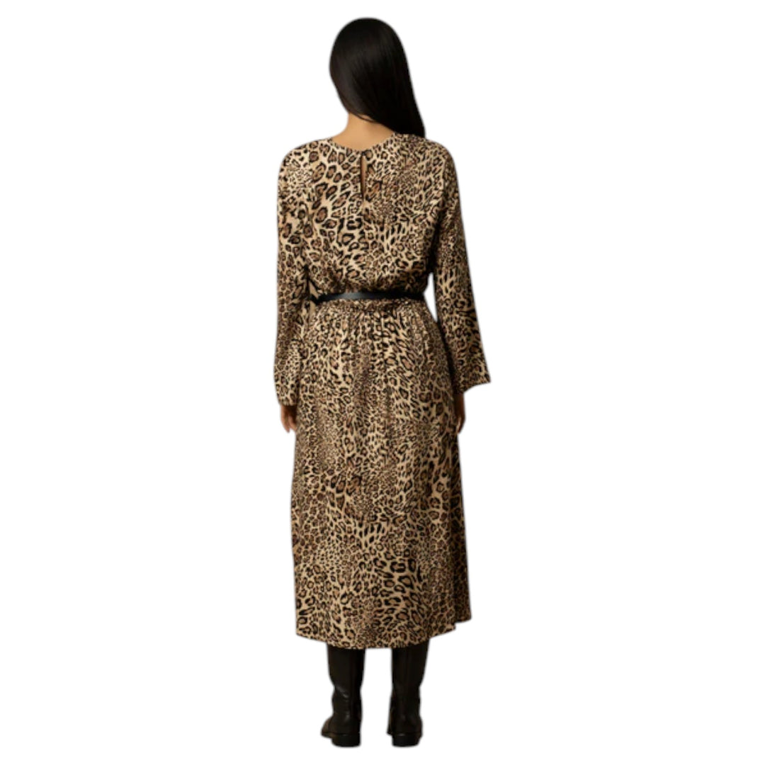 VESTIDO CALIXI CON ESTAMPADO DE MANCHAS