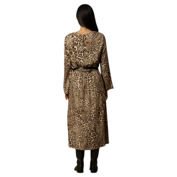 VESTIDO CALIXI CON ESTAMPADO DE MANCHAS