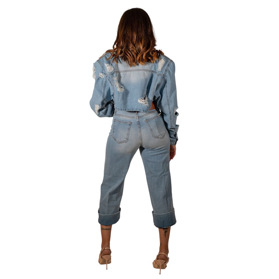 CHAQUETA DE DENIM
