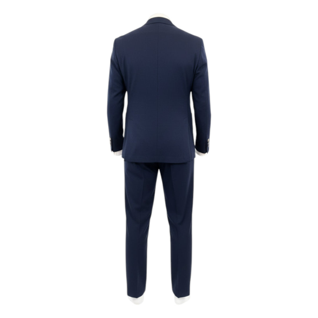 Traje Nido de Abeja Comfort Fit Azul