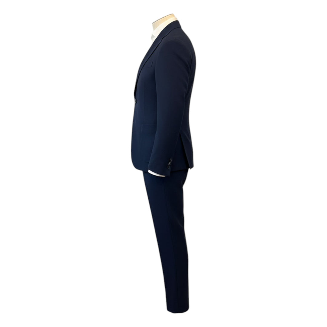 Traje Nido de Abeja Comfort Fit Azul