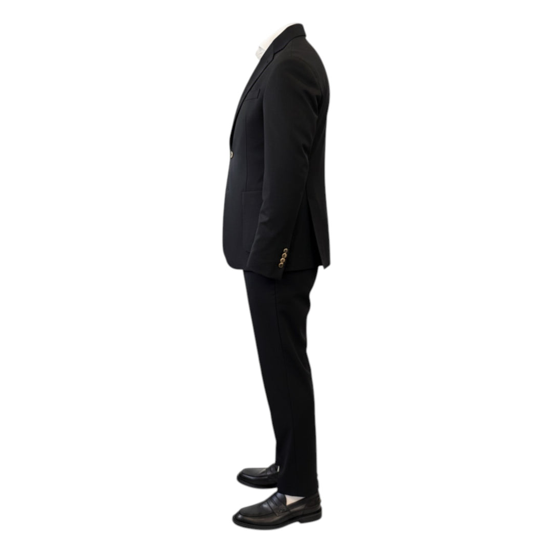 Traje Punto Milano Comfort Fit Negro