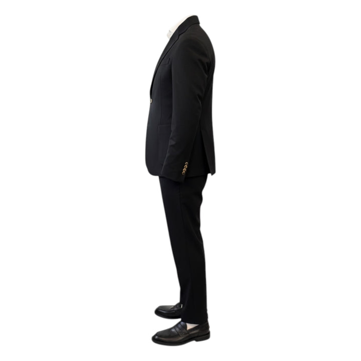 Traje Punto Milano Comfort Fit Negro