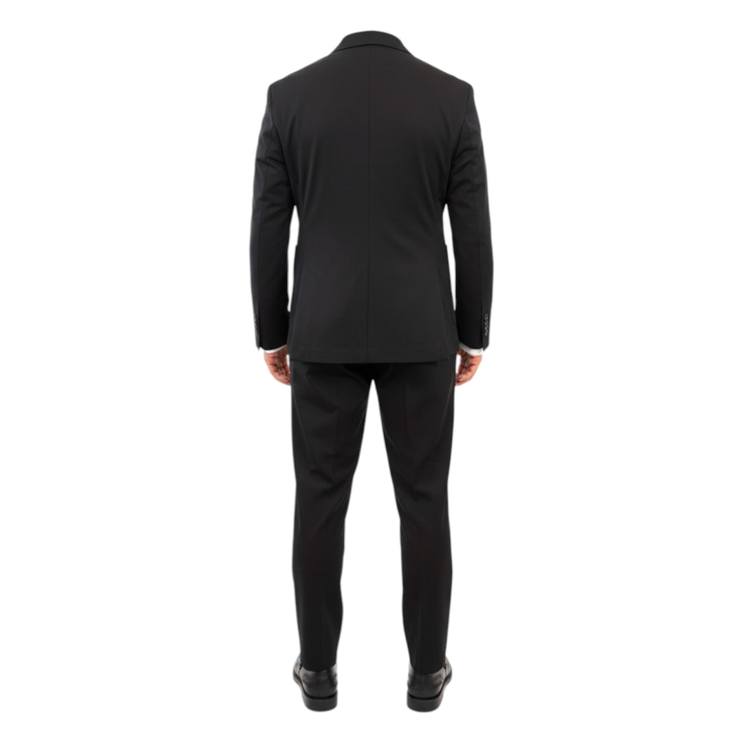 Traje Punto Milano Comfort Fit Negro