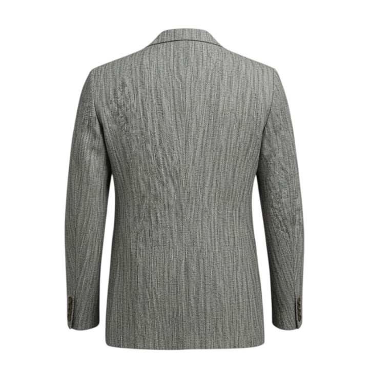 Blazer Special Print en Algodón Marrón