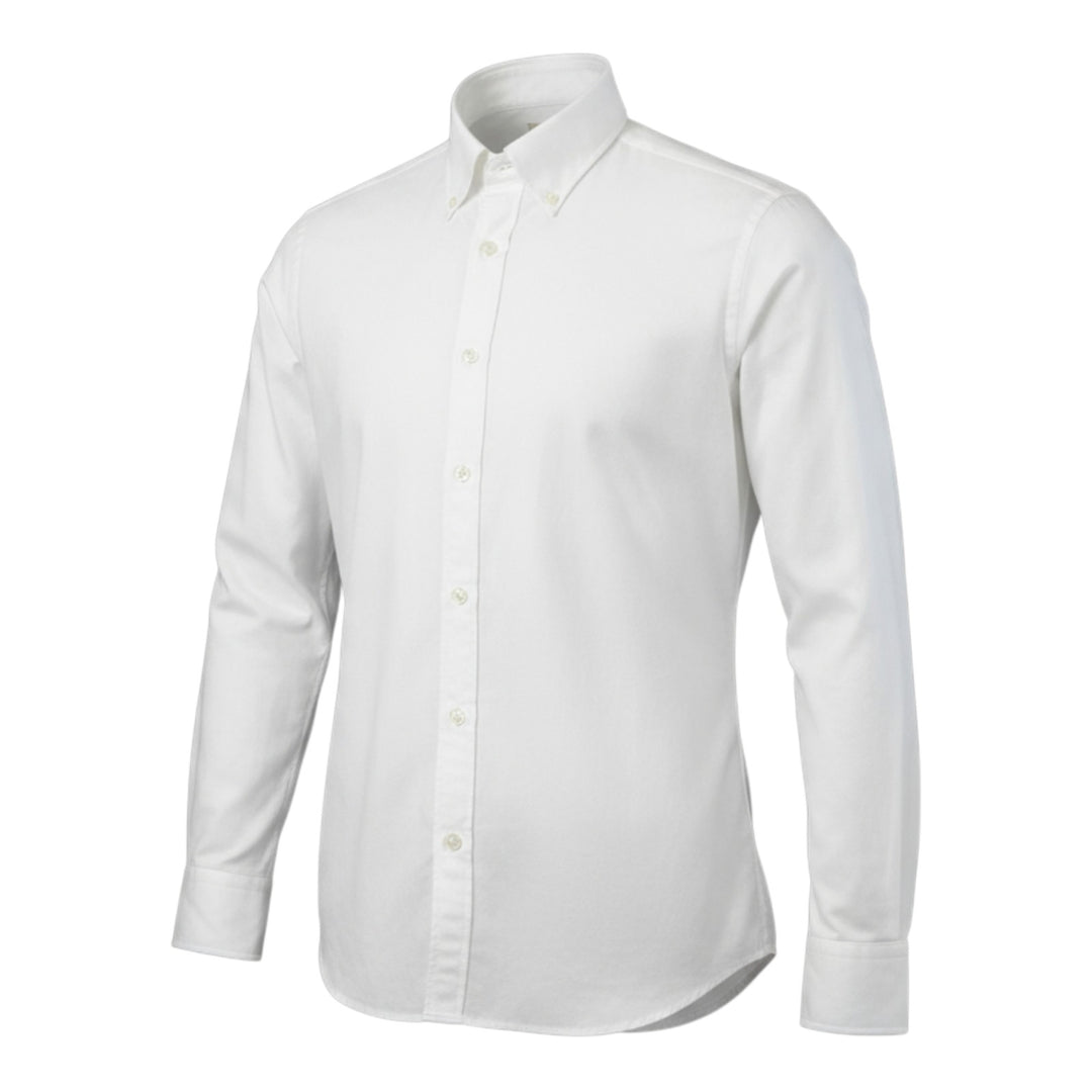 CAMISA OXFORD BLANCA CON BOTONES