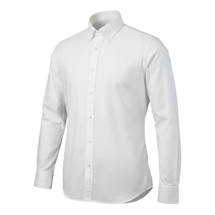 CAMISA OXFORD BLANCA CON BOTONES
