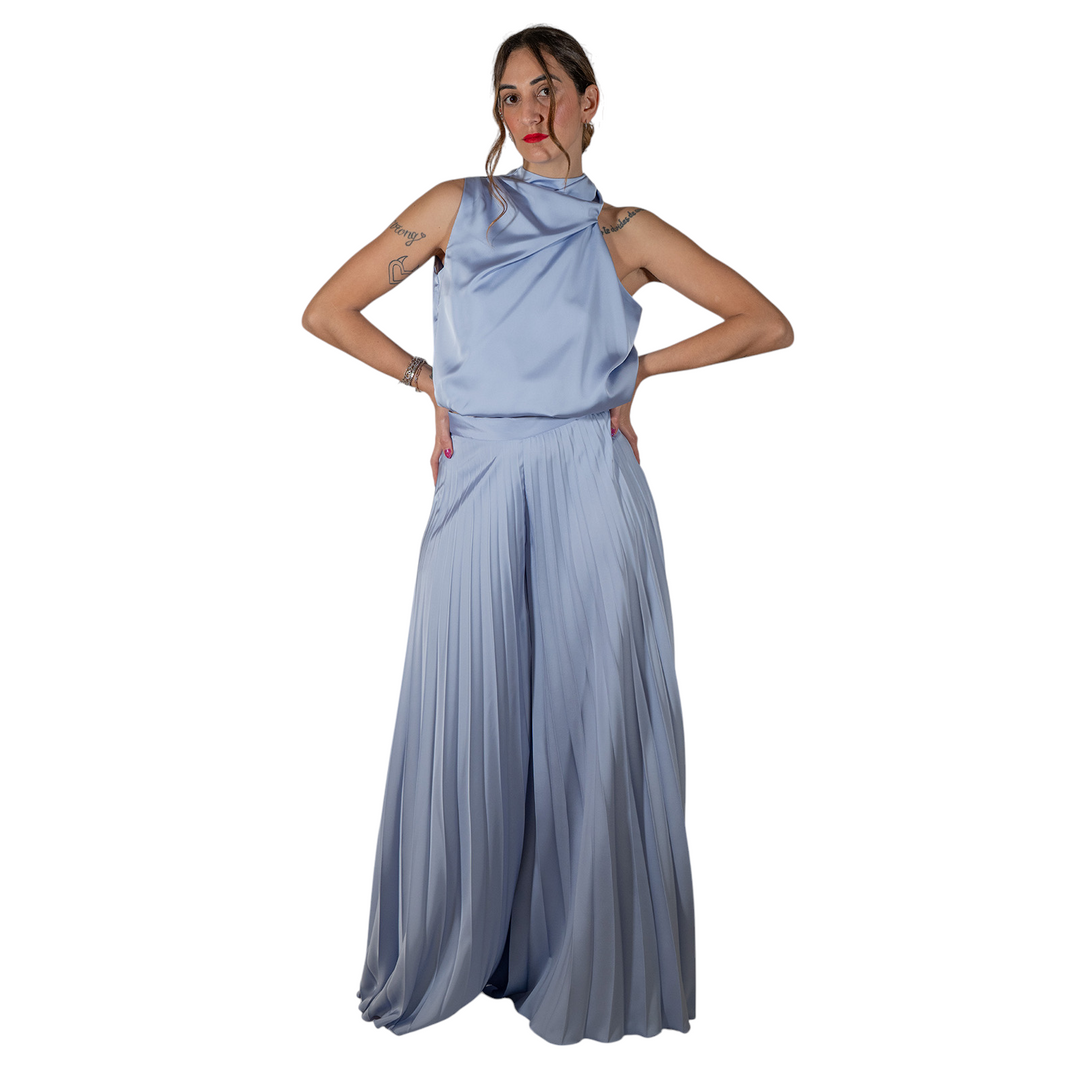 TOP ASIMÉTRICO AZUL AVIACIÓN