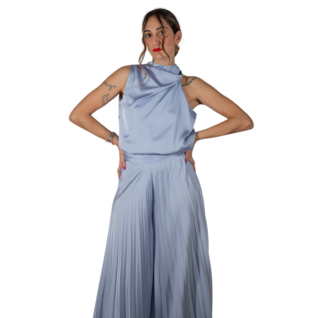 TOP ASIMÉTRICO AZUL AVIACIÓN