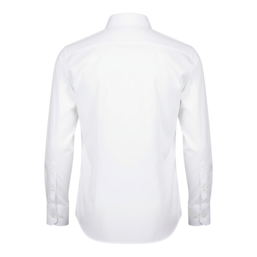 Camisa Manga Larga Slim Fit Sin Plancha Blanco