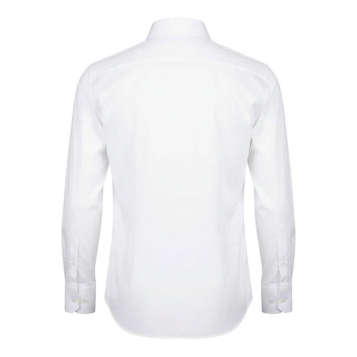 Camisa Manga Larga Slim Fit Sin Plancha Blanco