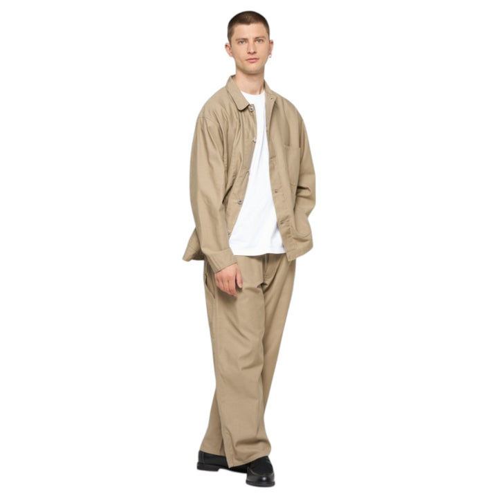 Coverall Japan Military Cloth Back Satin Algodón Beige