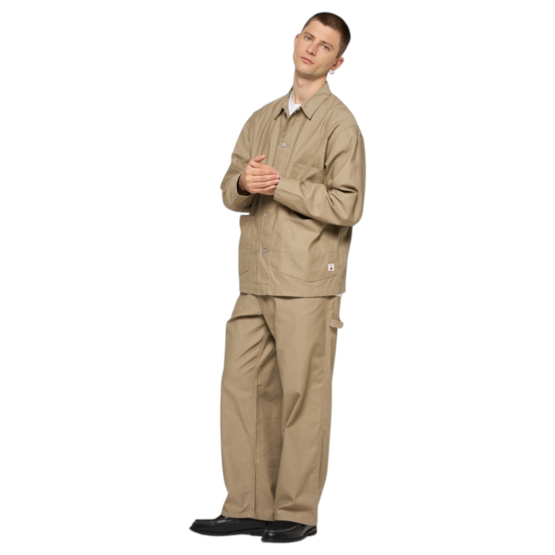Coverall Japan Military Cloth Back Satin Algodón Beige