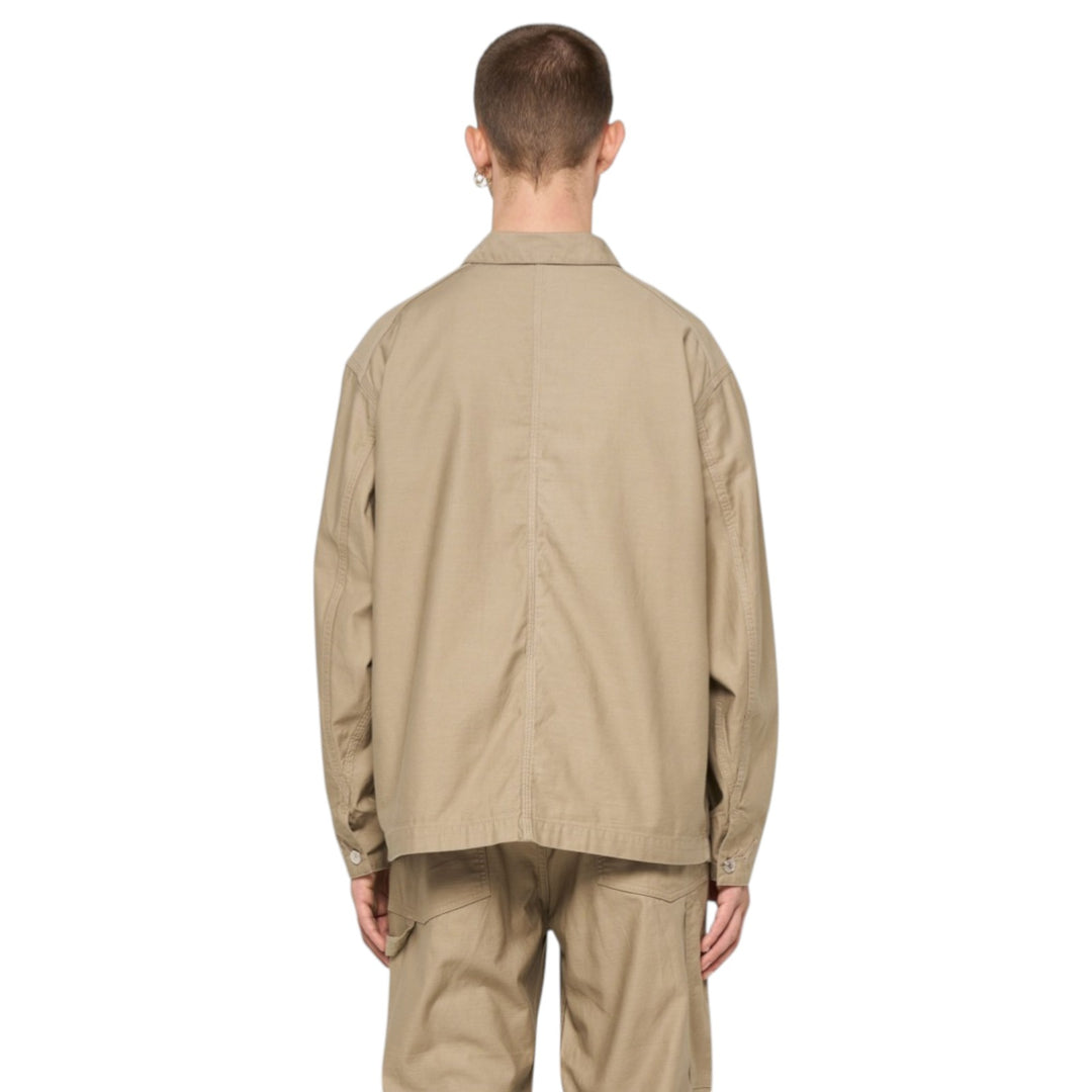 Coverall Japan Military Cloth Back Satin Algodón Beige