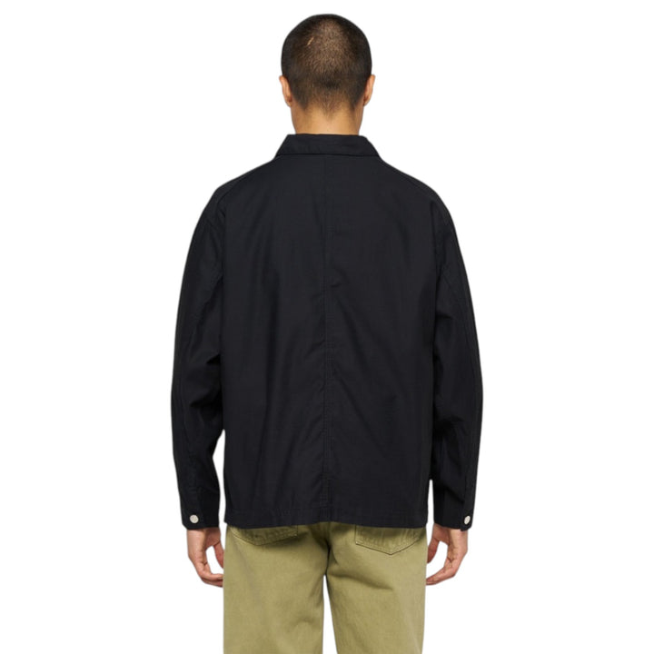 Coverall Japan Military Cloth Back Satin Algodón Black