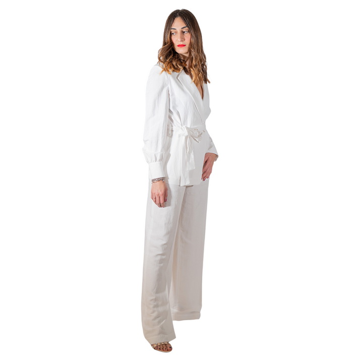 PANTALÓN DE MODA AHLIS BLANCO