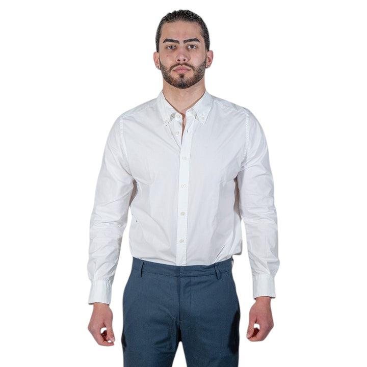 Camisa M/L Cuello abotonado Blanco